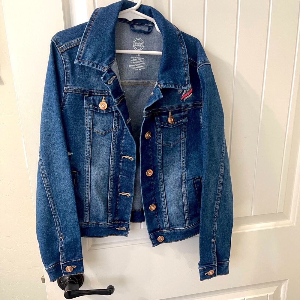 Wonder nation girls Jean jacket
